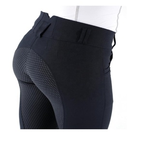 Pantalon d'équitation extensible 4 directions de haute qualité, leggings, collants, vêtements d'équitation en tissu technique au toucher doux - Product Image 1