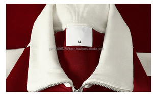 เสื้อแจ็คเก็ตซิปคู่แบบกำหนดเองสำหรับผู้ชาย มีฮู้ด คอสูง ตัดสี หนา น้ำหนักมาก ไซส์ XS-5XL ไซส์พลัส เสื้อฮู้ดซิปแบบ unisex - Product Image 4