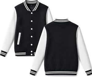 Trendy 2026 Custom Women Varsity <b>Jacket</b> with Embroidered Logo <b>Warm</b> <b>Fleece</b> Baseball Varsity <b>Jacket</b> for Casual Wear Autumn Fashion - Product Image 3