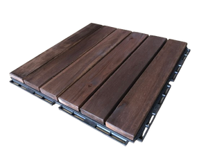 Kanhome T6A1 Premium Azulejos de cubierta de madera maciza Moderno brillante DIY Enclavamiento Resistente al desgaste Antideslizante Venta al por mayor Interior al aire libre - Product Image 4