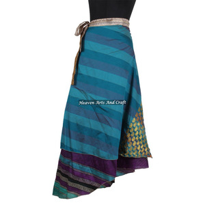 2026 Newest Fashion Design Silk Women <b>Wrap</b> <b>Skirt</b> Summer Girls Silk <b>Wrap</b> <b>Skirt</b> Wholesale Price Good Quality Fabric <b>Wrap</b> <b>Skirt</b> - Product Image 5