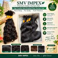 Rambut Manusia Remy Virgin India Mentah 100% Tanpa Proses, Kutikula Tersusun Rapi, Mewah, Bebas Kusut, Jahitan Mesin Ganda, 110g