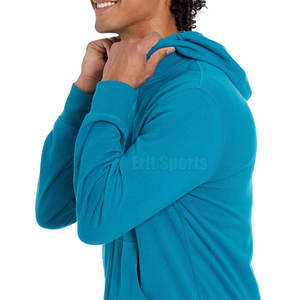 Sudaderas con capucha para hombre con cremallera completa, servicio personalizado OEM, alta calidad, 100% algodón. - Product Image 6