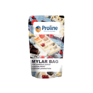 Sacs en plastique de gravure sans odeur étanches à l'humidité de support de PE PET personnalisé du fabricant direct pour la gelée de chewing-gum - Product Image 1