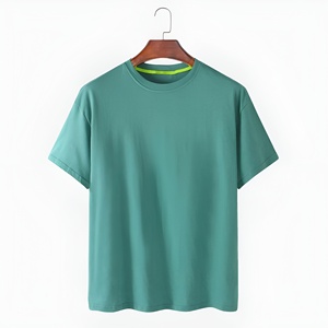 Camiseta de Algodón para Hombre, Suave y Transpirable, con Logotipo Personalizado, Camiseta de Algodón Lisa para Hombre, Camisetas de Algodón Transpirables para Hombre, Venta al Por Mayor OEM - Product Image 1