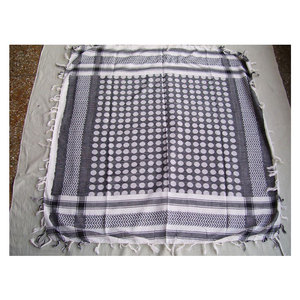 Men's Traditional Polka Dot Pattern Arab Shemagh Scarf Multi-Color Keffiyeh Shawl Palestine Inspired Summer <b>Head</b> <b>Wrap</b> - Product Image 5