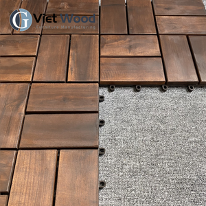 Terrasse en bois d'acacia du Vietnam à finition mate, antidérapante, imperméable, écologique, installation facile, garantie 5 ans - Product Image 5