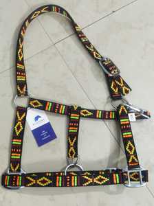 Harnais équestre réglable en nylon Jackyard, doux et personnalisable - Product Image 5