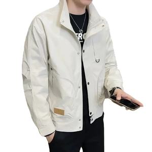 Veste de travail d'hiver décontractée pour hommes avec grandes poches Tissu en toile fine épaisseur imperméable et respirant - Product Image 5