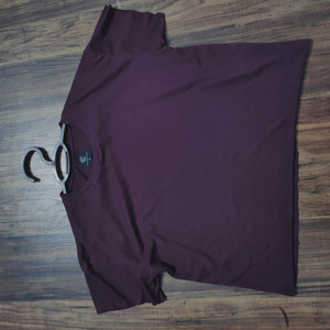 Proshah Boxy เสื้อยืดผู้หญิง,เสื้อยืดสตรีสีโรสโกลด์พีชผ้าฝ้ายความยาวปานกลาง100% - Product Image 5