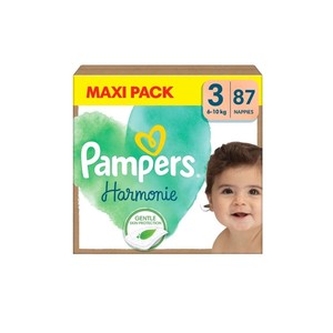 Pañales Premium Pampers Harmonie, Solución Natural para el Cuidado del Bebé con Suavidad a Base de Plantas y Protección Delicada para la Piel - Product Image 6