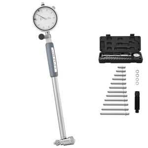 Set di Strumenti di Misurazione per Indicatori di Test con Quadrante, Precisione 0,001 Pollici, Gamma di Misurazione Fori 2-6 Pollici, con Contenitore per Asta - Product Image 1