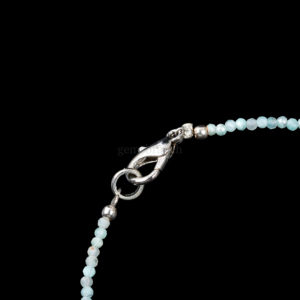 Pulsera de Amazonita Natural con Cuentas Microfacetadas, Pulsera de Piedras Preciosas Redondas, Joyería de Cristal Curativa para Mujer, Regalo, Pulsera Hecha a Mano - Product Image 2
