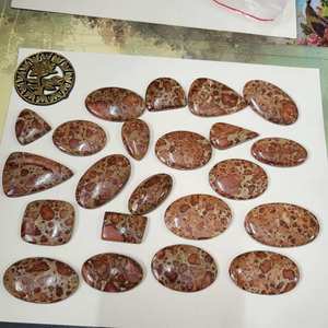 Lot de cabochons en jaspe astéroïde, pierres précieuses naturelles en jaspe astéroïde en vrac de formes variées, cabochons en jaspe astéroïde faits à la main, très demandés - Product Image 1