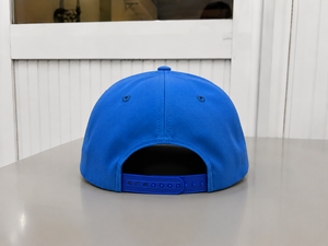 Casquette Snapback fabriquée au Vietnam avec cordon, logo personnalisé, 5 panneaux, structure souple, idéale pour les activités de plein air comme le camping et la pêche - Product Image 4
