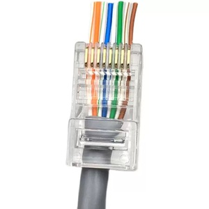 安価な価格Cat6 RJ45プラグUTP 8P8Cネットワークケーブルコネクタ2U 3U 15U金メッキRJ45クリスタルヘッドイーサネットCat6コネクタ - Product Image 4