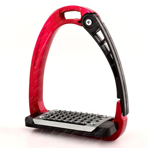 Estribos protectores de seguridad con logotipo personalizado, estribos para montar a caballo con barra lateral de liberación de resorte para estribos de caballo de carreras de barril - Product Image 3