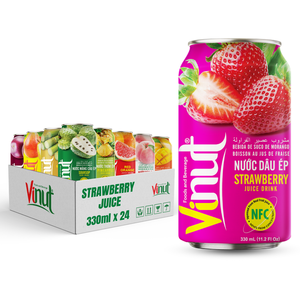 Jugo de fresa de 330ml, sin OMG, sin lácteos, sin gluten, Etiqueta Privada, muestra gratis - Product Image 2