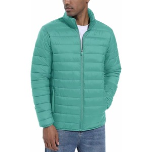 New Unisex Hooded Stand Collar Patchwork Canvas Winter Waterproof Windproof Cotton Padded Puffer Jacket Casual Zip Warm <b>Coat</b> - Product Image 2