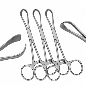 SUAVE SURGICAL INSTRUMENTS 3 Pcs Lorna <b>Towel</b> Clamp 5.25" Serrated Jaws Surgical Instrument Set German Grade Customized CE - Product Image 6