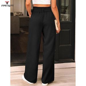 Womens <b>Trousers</b> Soft Fabric Casual <b>Work</b> Pants - Product Image 4