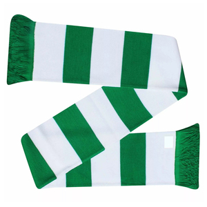 Bufanda Deportiva Personalizada con Logotipo de Equipo a Precio Económico, Bufanda de Fútbol de Doble Cara Tejida en Lana Acrílica para Aficionados al Fútbol 2026 - Product Image 1