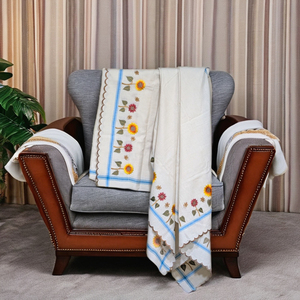 Tela Artesanal STUDIO N MORNING FLOWER en 100% Algodón Tejido a Mano - Product Image 2