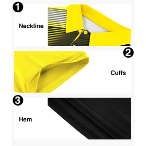 Polo de golf respirant pour homme, haut de sport d'été, qualité supérieure, logo personnalisé, performance, pull-over, vêtements de sport de golf - Product Image 3