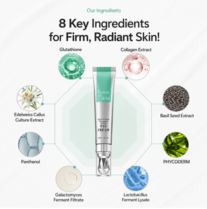 [FROM THE SKIN] Crème pour les yeux au glutathion et au collagène 40ml |   Soins anti-âge et anti-rides |   Soins des yeux K-Beauty |   Tous types de peau - Product Image 6