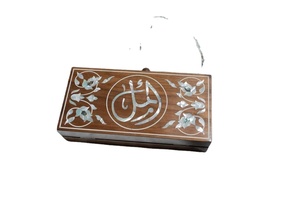 Bolso de Mano de Lujo Personalizable Hecho a Mano para Boda, Incrustaciones de Nácar, Alta Calidad, Cierre Abierto, Estilo Femenino, Cadenas Bordadas, Islámico - Product Image 5