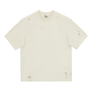 T-shirt Homme Personnalisé en Coton Tricoté 100% Lourd 300 GSM, Coupe Droite, Respirant et Écologique - Product Image 4