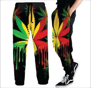 Pantalons de jogging respirants multicolores pour hommes – Nouveauté tendance – Vêtements masculins – Pantalons slim pour hommes - Product Image 3