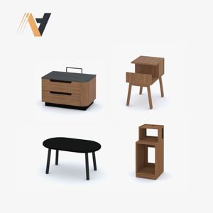 Juego de Muebles para Dormitorio con Función Práctica de Almacenamiento para Dormir, Acabados en MDF/HPL/LPL para Proyectos Hoteleros, Fábrica en Vietnam - Product Image 2