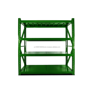 Estante de servicio pesado Estante de metal de alta calidad Estante de acero hecho en fábrica Estante de almacenamiento de almacén - Product Image 3