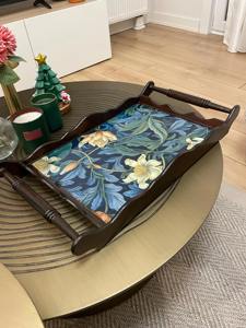 Bandeja de Madera con Diseño Exclusivo, Bandeja de Madera con Impresión Personalizada para Mercados de Decoración Profesional, Plato de Servicio al por Mayor - Product Image 5