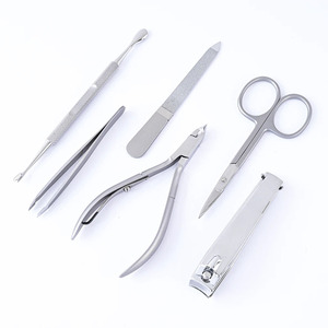 Kit de manucure en acier inoxydable en gros, kit de soin des ongles multifonction, ensemble de manucure et pédicure, ensemble de manucure personnalisé de haute qualité - Product Image 4