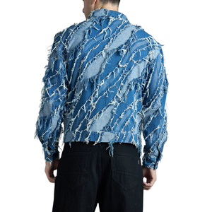 Chaleco de Lona sin Mangas para Hombre, Estilo Urbano Cuadrado, Otoño, Ecológico, Venta al por Mayor - Product Image 3