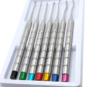 Juego de Elevadores Dentales de Titanio Profesionales para Extracción de Raíces y Luxación, para Cirugía Oral, Uso en Clínicas Dentales y Hospitales - Product Image 4
