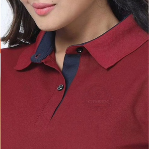 <b>Women's</b> Breathable <b>Polo</b> T Shirt with Premium Quality Fabric Short Sleeves Classic Button Collar and Comfortable Fit for Everyday - Product Image 2