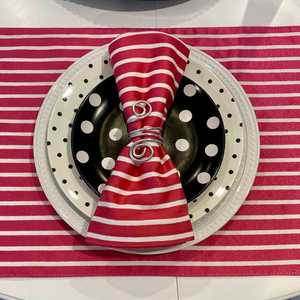 Modern Brass Napkin Ring Round <b>Shape</b> 4.5cm Wide Table Decoration for Party - Product Image 3