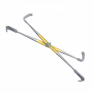 Retractor Senn Miller de 16 cm (6 Pulgadas), Retractor de Piel de Doble Extremo, Afilado y con 3 Puntas, Instrumento Quirúrgico - Product Image 6