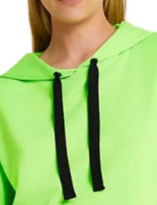 Sweat-shirt à capuche pour femme, respirant, en spandex/coton, manches longues, design pull-over, impression de logo personnalisée, sweat-shirt à capuche pour femme - Product Image 3