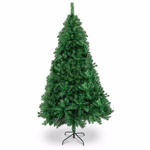 5 FT Unlit Christmas Pine Tree with 500 Branch Tips Sturdy Metal Stand for Office or Home for Stores or Parades - Product Image 1