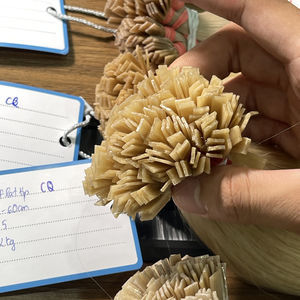 Extensiones de Cabello con Punta Plana, Cabello Humano Remy Vietnamita, Liso Natural, Duradero, Trama Doble a Máquina, Todos los Colores, Venta al por Mayor de Fábrica - Product Image 2