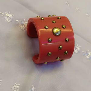 Pulsera de Cuentas de Resina de Moda de Verano, Exagerada, Impermeable, Ecológica, Hecha a Mano, Ajustable, Colores Personalizados, con Cuerda - Product Image 3