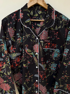 Ensemble de pyjama coordonné pour femmes Naaz Textile, imprimé animal, vêtements de détente décontractés d'été, vêtements de nuit en coton 100%, chemises de nuit douces - Product Image 3