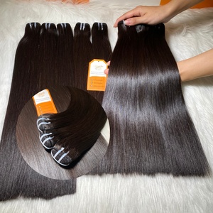 Vente en gros 100% extensions de cheveux humains droits à os brut vietnamien non transformé cuticule alignée 8 ''-34'' faisceaux - Product Image 3