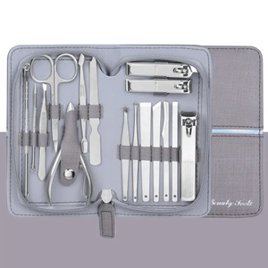 Top Selling Manicure <b>Pedicure</b> <b>Set</b> High Quality Custom Made Stainless Steel Lightweight Manicure Kit With Customized Packaging - Product Image 4