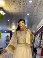 Robe ethnique bohème brodée à la main avec franges et dentelle, taille personnalisée, vente en gros, robes décontractées afghanes pour femmes, vêtements haut de gamme