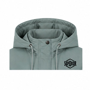 Abrigo Largo Impermeable para Mujer con Cintura Ajustable con Cordón, Capucha de Piel Sintética y Forro Térmico para Invierno - Product Image 3